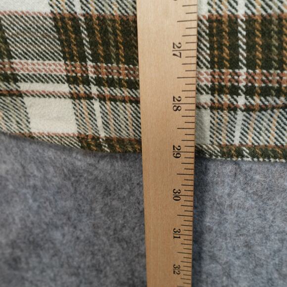 Orvis Shirt Mens Extra Large Flannel Work Wear Western Plaid Heavyweight Pockets - Picture 9 of 10